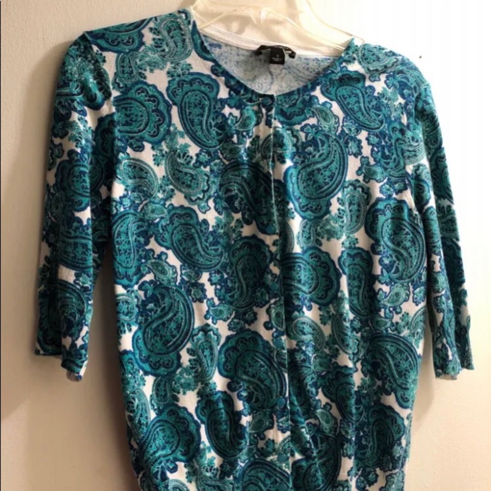 Ann Taylor quarter sleeve cardigan